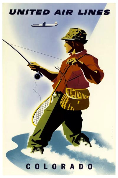 Colorado: Colorado - United Airlines by Unknown Artist