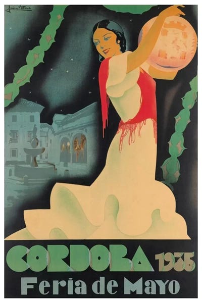 Andalusia: Cordoba Feria de Mayo, 1935 by Unknown Artist