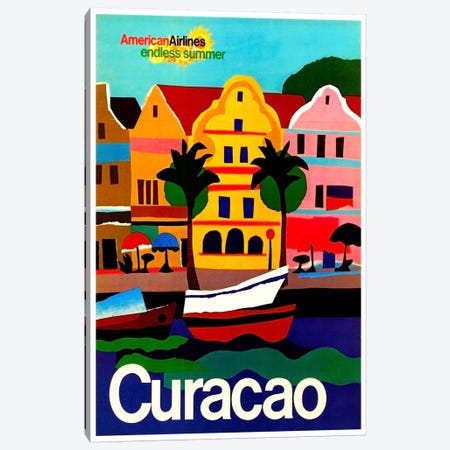 Curacao Canvas Print #LIV68} by Unknown Artist Canvas Art