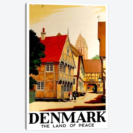 Denmark: Land Of Peace Canvas Print #LIV72} by Unknown Artist Art Print
