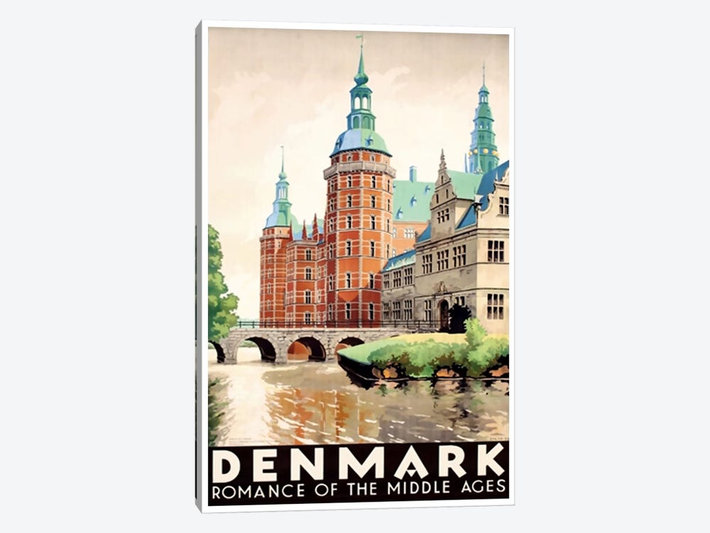 Denmark: Romance Of The Middle Ages by Unknown Artist 1-piece Art Print