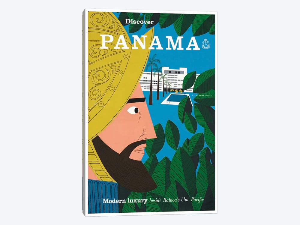 Discover Panama: Modern Luxury Beside Balboa's Blue Pacific by Unknown Artist 1-piece Canvas Print