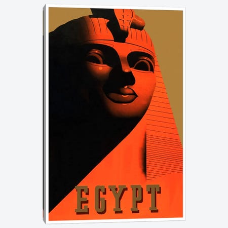 Egypt I Canvas Print #LIV80} by Unknown Artist Canvas Wall Art