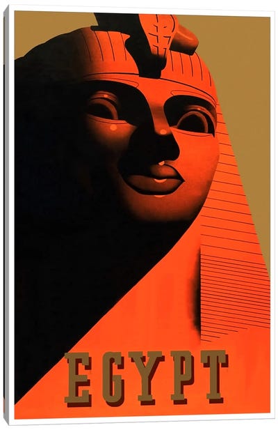 Egypt I Canvas Art Print - Vintage Travel Posters