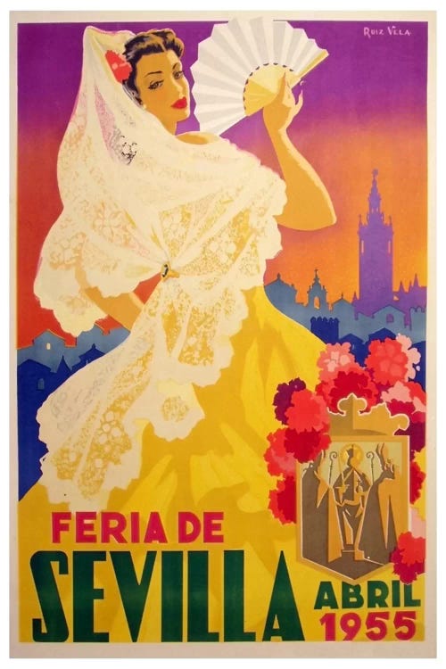 Feria de Sevilla, Abril de 1955