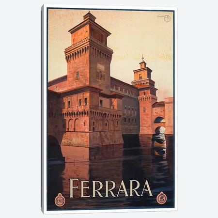 Ferrara, Italy Canvas Print #LIV92} by Unknown Artist Canvas Art Print