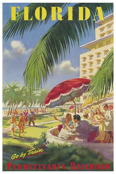 Trains: Florida - Pennsylvania Railroad by Unknown Artist