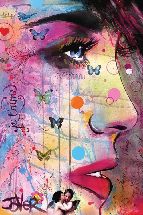 Je Táime by Loui Jover wall art