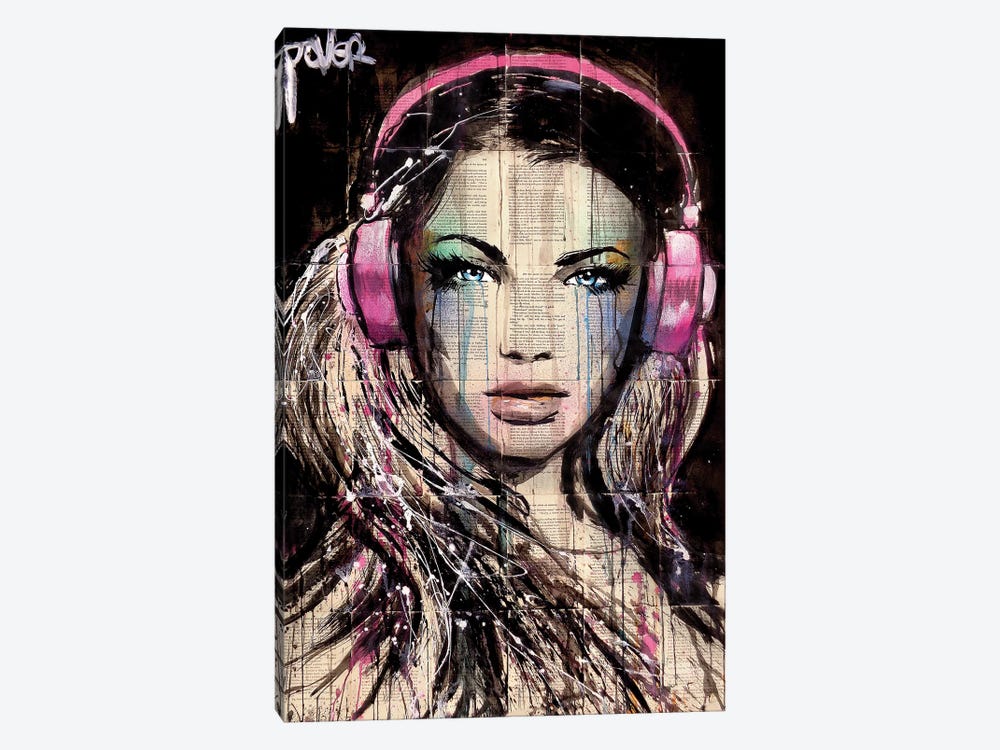 DJ by Loui Jover 1-piece Canvas Print