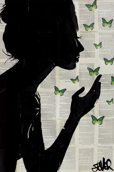 Silhouettes: Simplicity II by Loui Jover