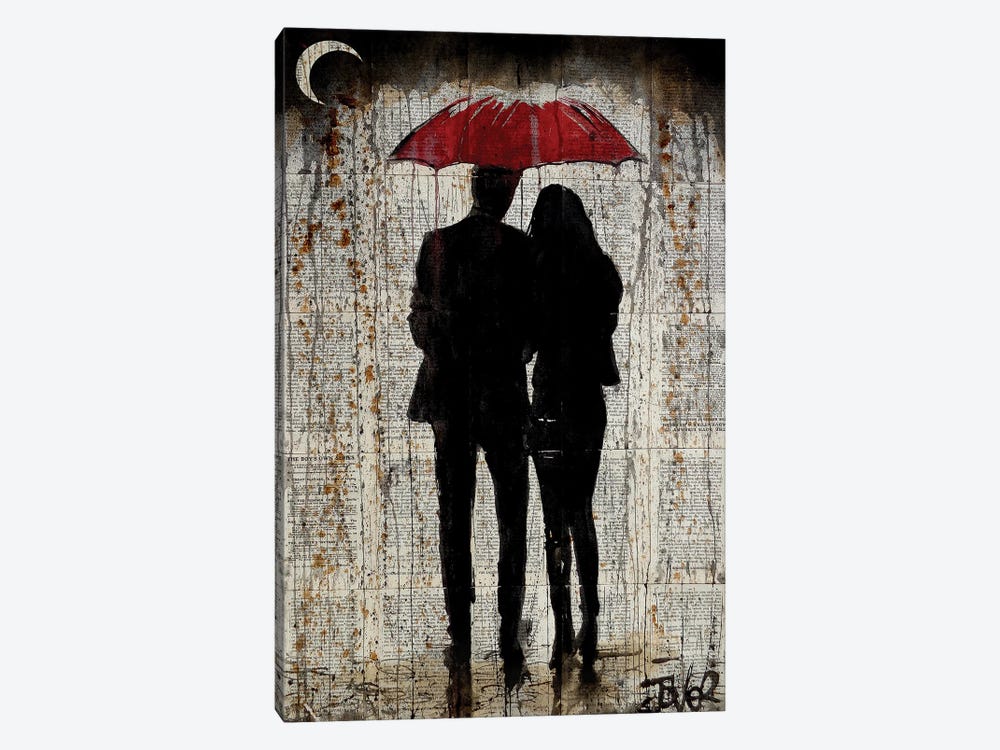 Some Rainy Day by Loui Jover 1-piece Canvas Art