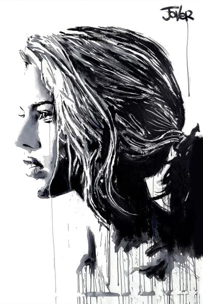 White Tiger Lily by Loui Jover canvas print