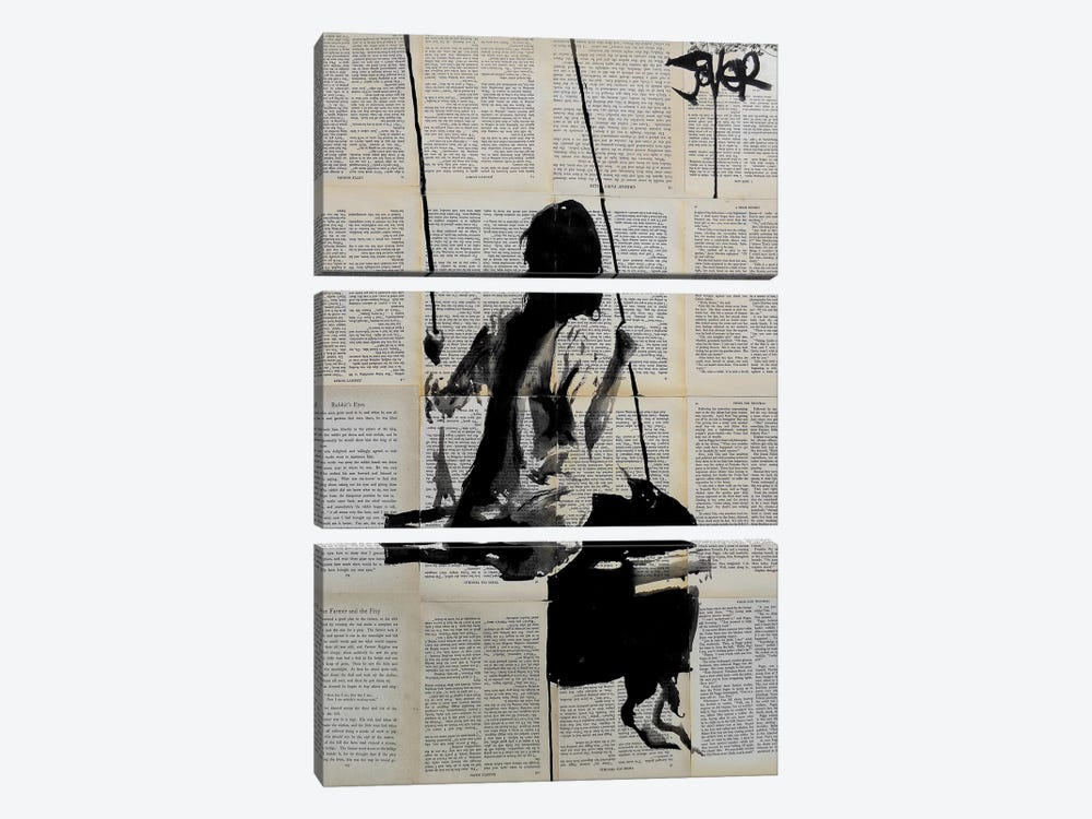 Years And Years by Loui Jover 3-piece Canvas Art Print