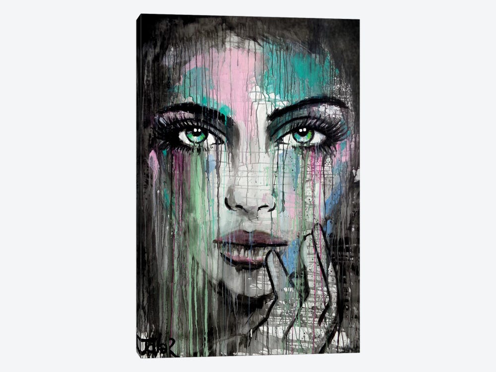 New Muse by Loui Jover 1-piece Canvas Art Print