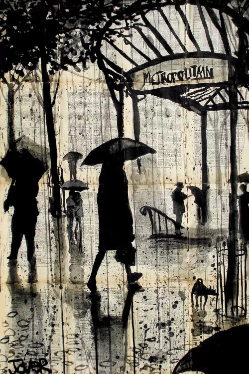 Metropolitain by Loui Jover wall art