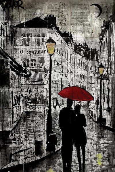 Streets: Rainy Promenade by Loui Jover