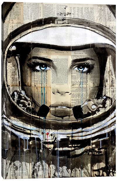 New Frontier Canvas Art Print - Space Exploration Art