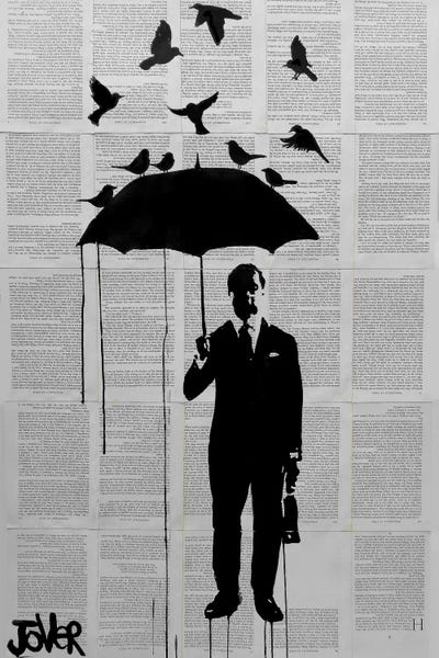 Just A Perfect Day by Loui Jover metal wall art