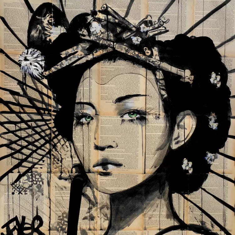 Lotus by Loui Jover wall art