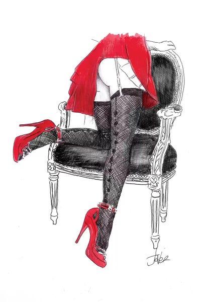 Bottoms Up by Loui Jover art print