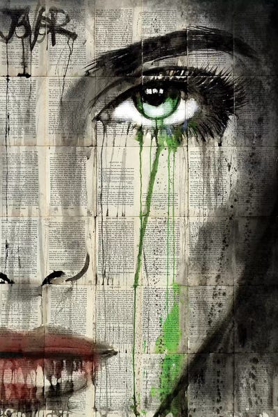 Definition by Loui Jover canvas print
