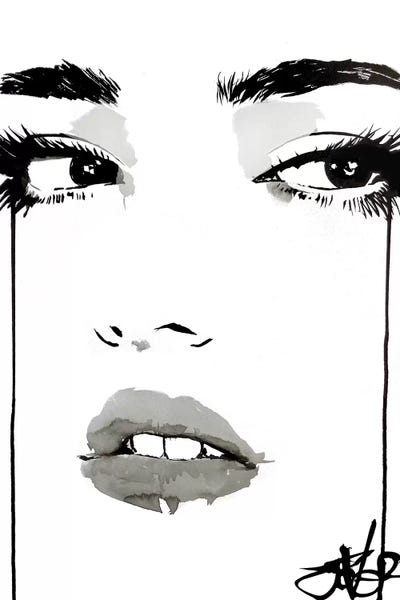 Hey by Loui Jover acrylic art print