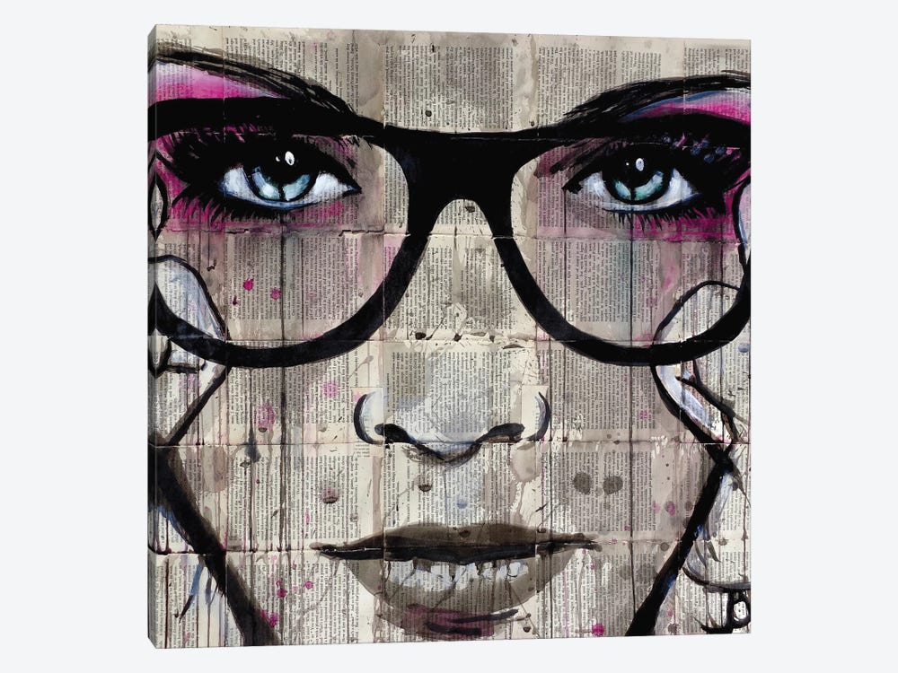 Specs by Loui Jover 1-piece Art Print