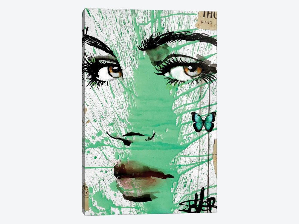 Into Green by Loui Jover 1-piece Canvas Artwork
