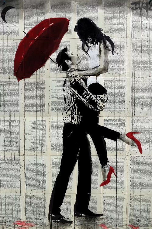 Love Rain by Loui Jover wall art