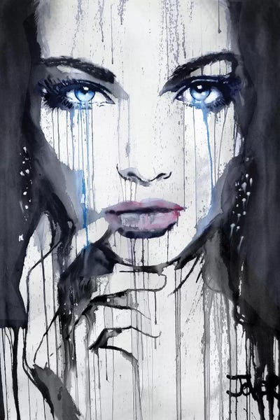 Nightwings by Loui Jover metal wall art