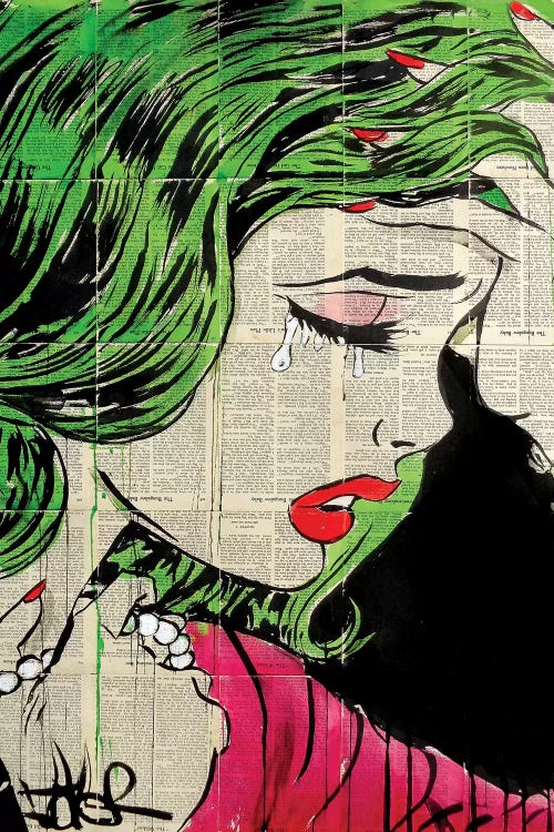 Pop Princess by Loui Jover wall art