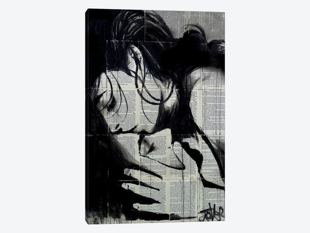 Soul Kiss by Loui Jover 1-piece Art Print