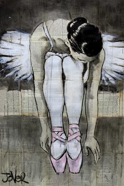 She Dances by Loui Jover framed wall art