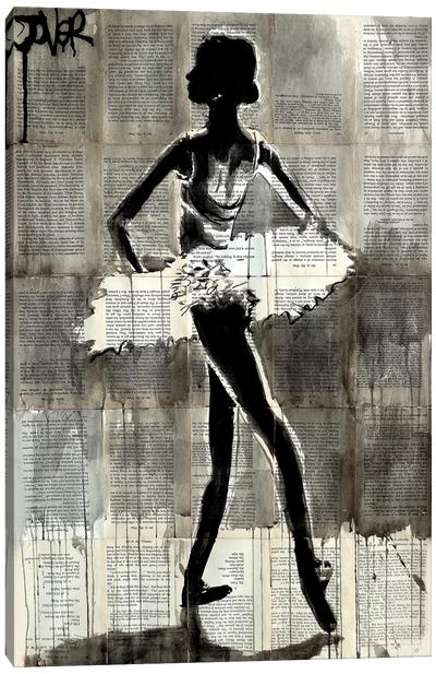 Anastasia Canvas Art Print - Dancer Art