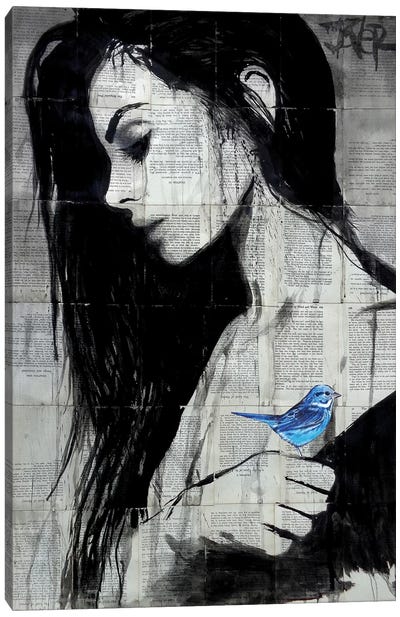 Birdlife Canvas Art Print - Loui Jover