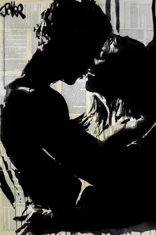Connection II by Loui Jover wall art