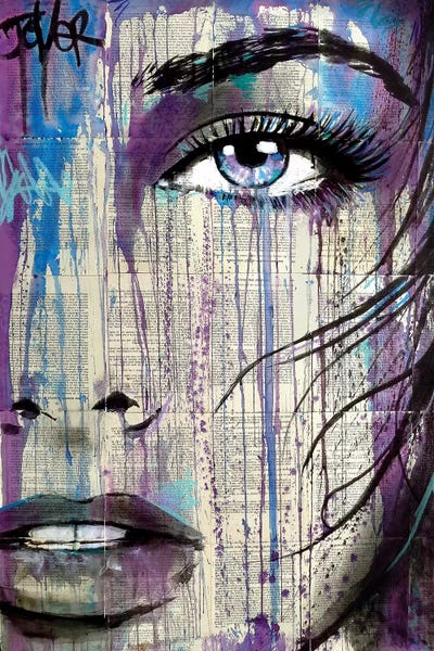 How It Feels III by Loui Jover metal wall art