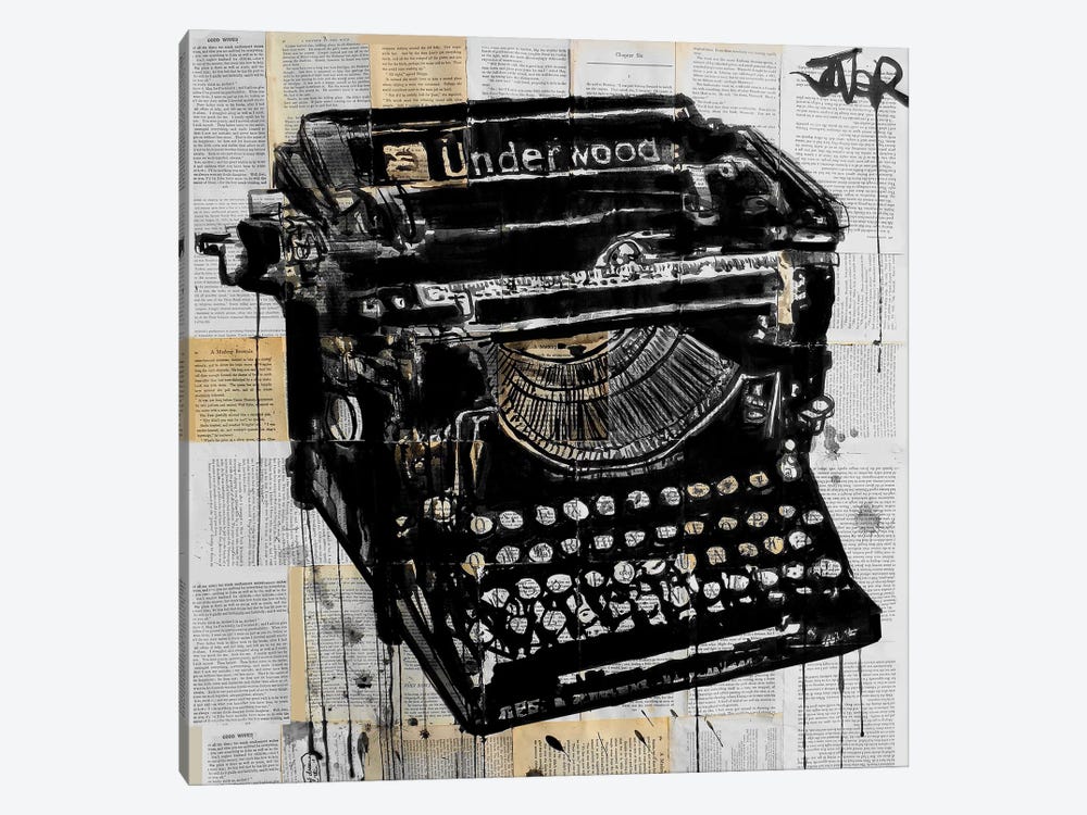 The Underwood by Loui Jover 1-piece Canvas Print