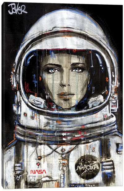 Cosmos Canvas Art Print - Astronaut Art