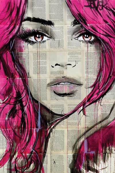 Faythe by Loui Jover metal wall art
