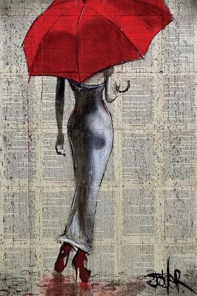 Umbrellas: Nights In White by Loui Jover
