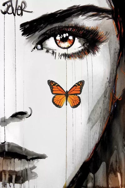 Monarch Butterflies: Tangerine Dream by Loui Jover