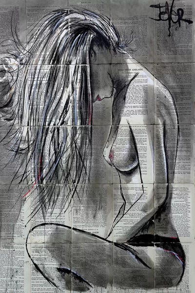 White Wash by Loui Jover canvas print