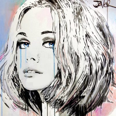 Bits N Pieces by Loui Jover framed canvas print