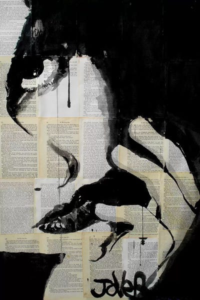 Black & White: Sometimes Hearts Are Dark by Loui Jover