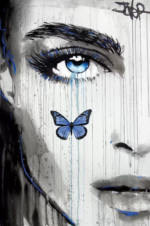 Blue Karma by Loui Jover wall art