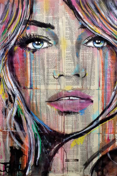 In Someways by Loui Jover framed canvas print