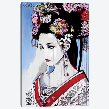Osaka Canvas Print #LJR308} by Loui Jover Canvas Art