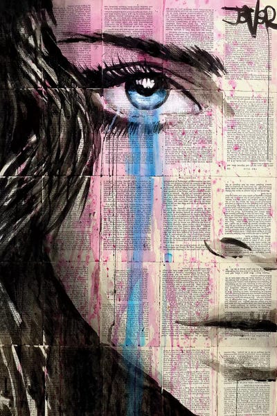Pink Dystopia by Loui Jover acrylic art print