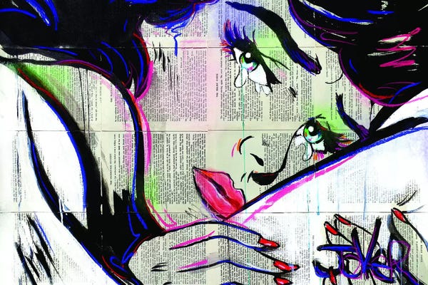 Loui Jover: Bleeding Pop Heart by Loui Jover